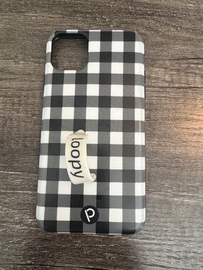 Loopy Case Black & White Buffalo Check Phone Case for IPhone 11 Pro Max.